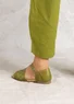 Sandal i nappa (bladgrönt 40)