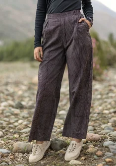 Kangashousut "Willow" ekopuuvillaa - kashish