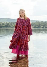 “Ottilia” knit coat in wool and organic/recycled cotton - vindruva