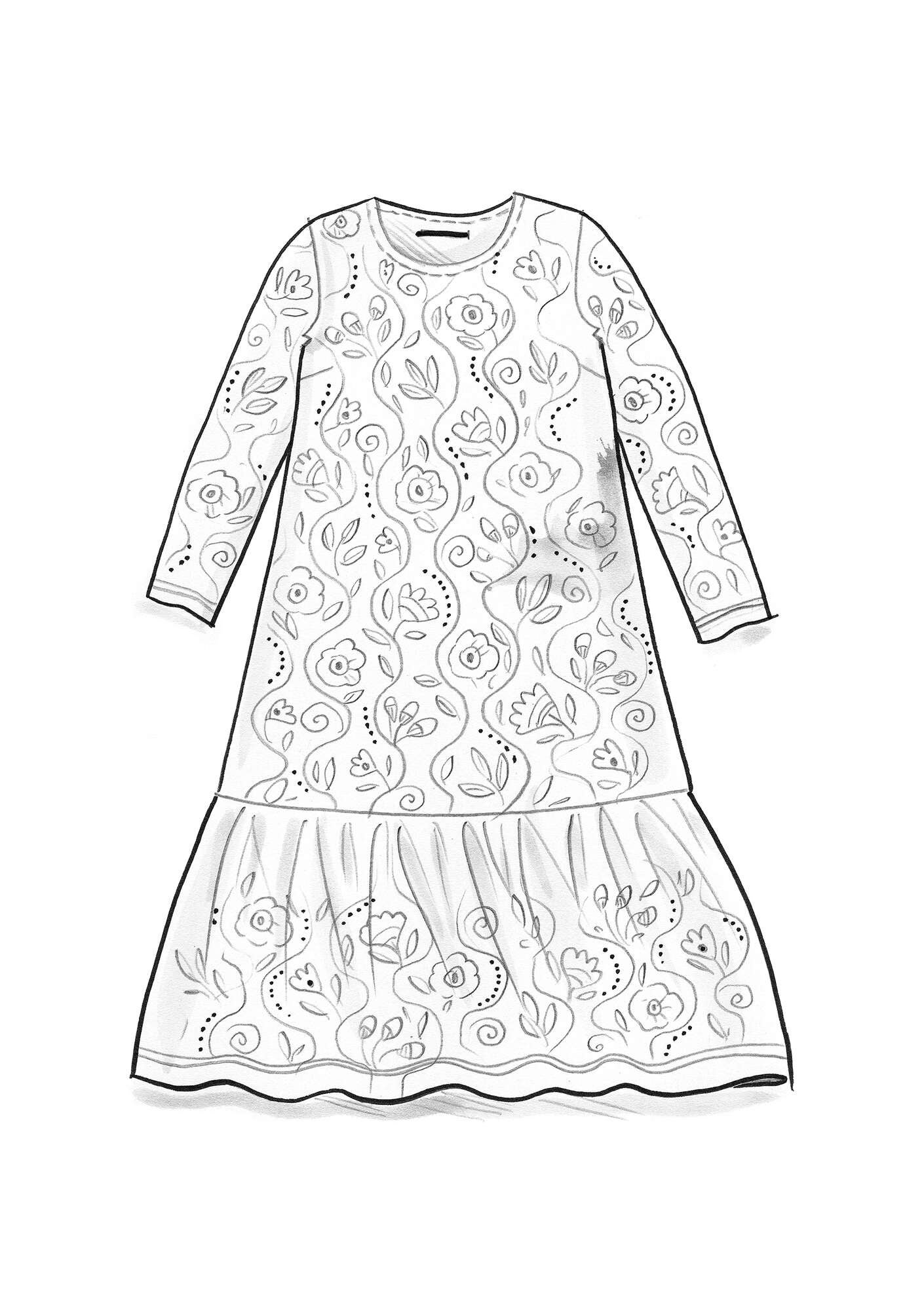 Rupangi organic cotton jersey dress gudrunsjoden.com