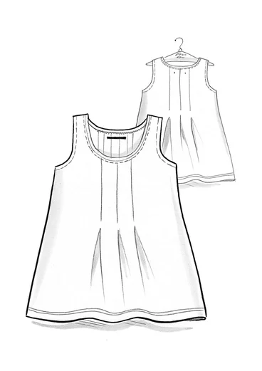 Organic cotton jersey tank top - mayflower