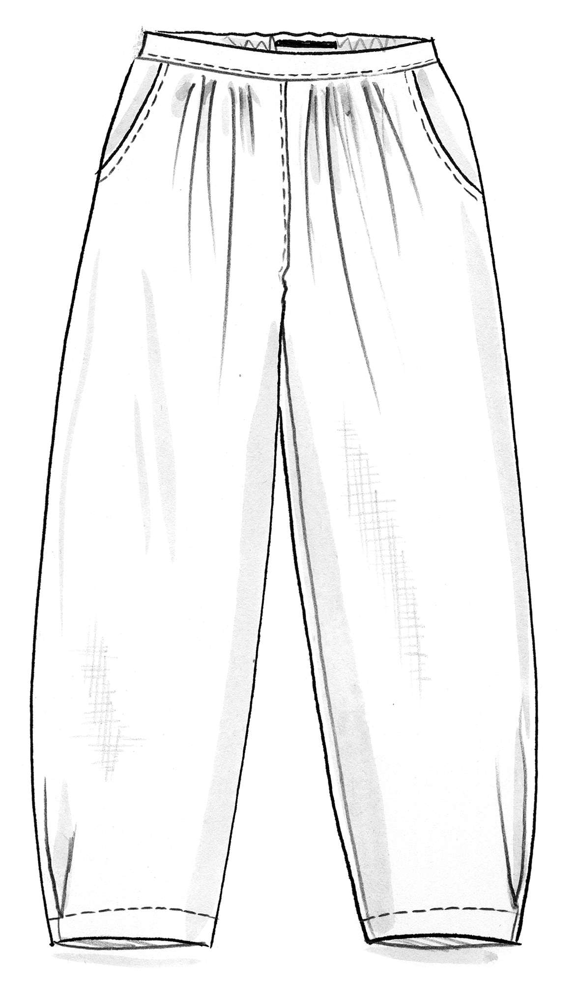 Linen trousers