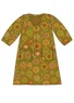 Robe à encolure en V (curry/sunflower S)