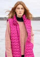 Weste „Susan“ aus Recycling-Polyester - cerise