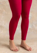 Solid-colored leggings in recycled polyamide - 