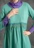 Jerseykleid aus Bio-Baumwolle/Modal (hellorientgrün S)