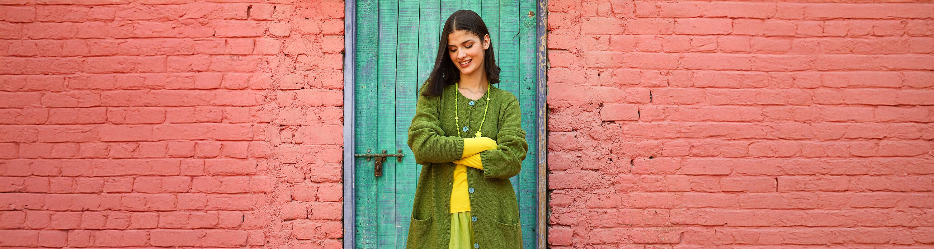 Misty | Knit long cardigan in recycled wool | Gudrun Sjödén