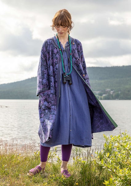 Ottilia knit fabric coat