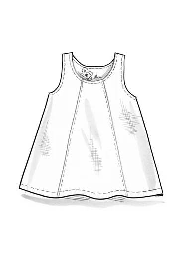 Débardeur en lin tissé - bleu brillant