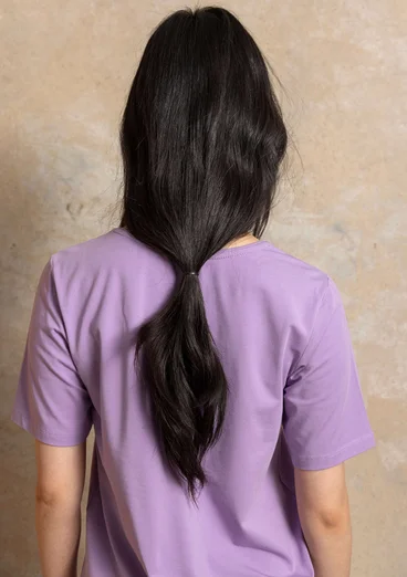 Jerseyshirt „Theia“ aus Bio-Baumwolle/Elasthan - mondscheinlila