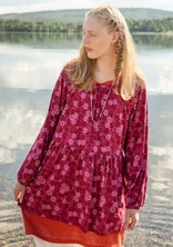 “Blåsippa” jersey tunic in organic cotton/modal - rosa0SP0orkid