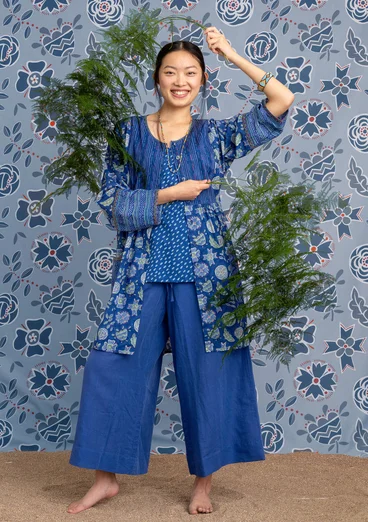 Artistblus "Amber" i ekologisk bomull - lupin