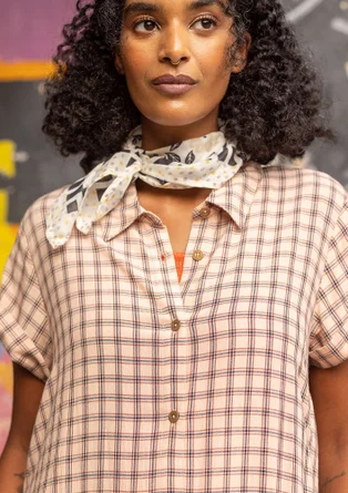 Foulard "Sophie" en coton biologique - noir