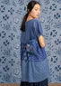 Blus "Amber" i ekologisk bomull (lupin XS)