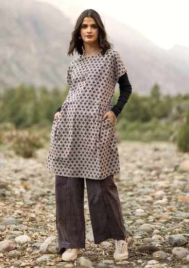 Vevd bukse «Willow» i økologisk bomull - kashish