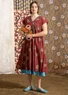 Kleid „Makutsi“ aus Öko-Baumwollgewebe (kupfer L)