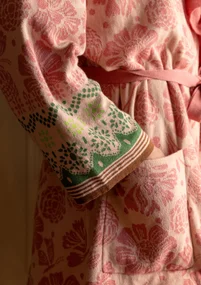 Strickjacke „Nectar“ aus Bio-Baumwolle - dunkelrosa