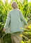 “Sigfride” organic/recycled cotton cardigan (frost green L)