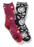 Socken „Vinterros“ aus Wollfrottee (kupfer S/M)