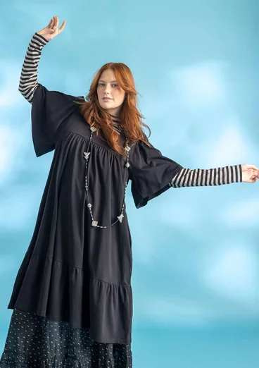 Jersey dress in cotton/modal -