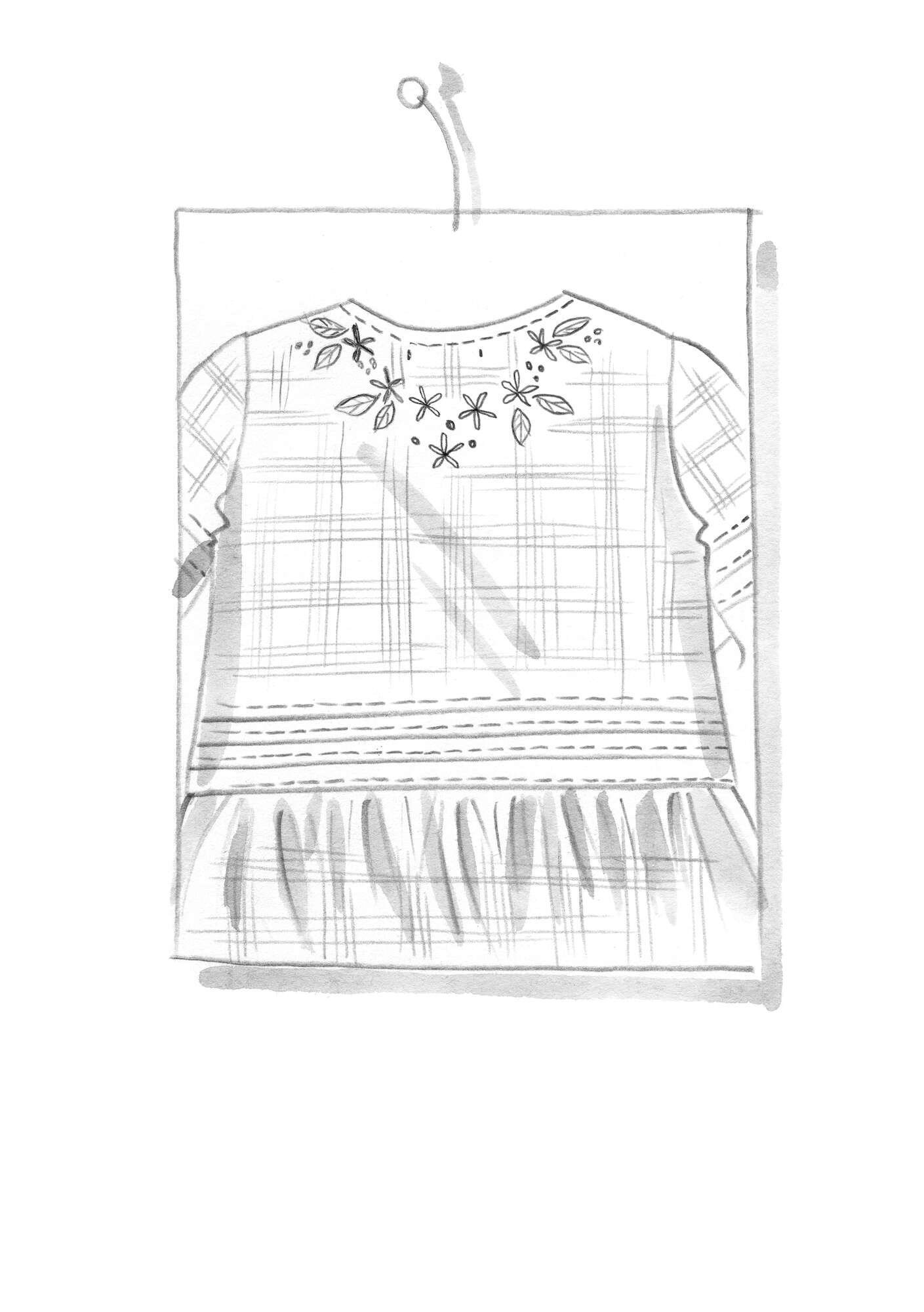 Bluse „Tanne“ aus Öko-Baumwolle