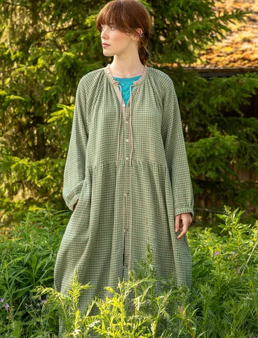 “Ottilia” woven organic cotton dress - mrk0SP0natur