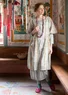 Kleid „Horisont“ aus Öko-Baumwolle (hellwarmgrau S)
