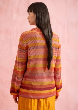 Pull "Nebula" en coton biologique/recyclé - nymphéa clair