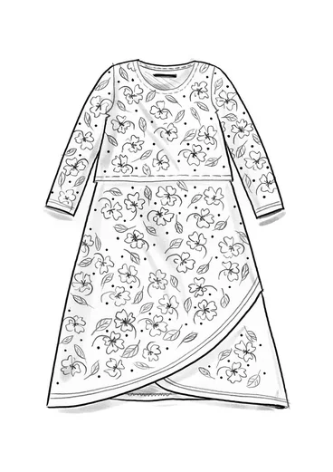 Jerseykleid „Hibiscus“ aus Lyocell/Elasthan - allium