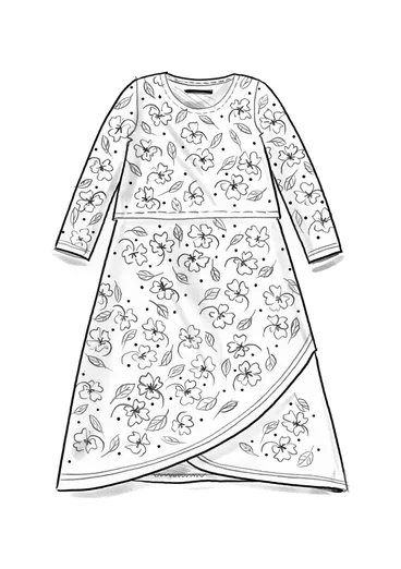 Jerseykleid „Hibiscus“ aus Lyocell/Elasthan - allium