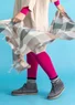 Stiefeletten aus Veloursleder (aschgrau 40)
