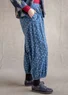 “Mud” woven organic cotton trousers (dark indigo S)
