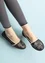 Nappa ballerina shoes (black 36)