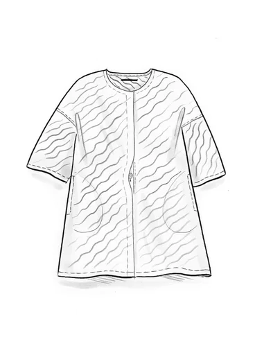 Blouse "Krusa" van biologisch katoen - koper