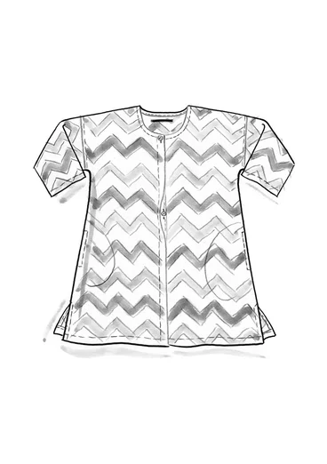 Blouse "Ping" en coton biologique - bleu brillant