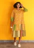 Robe tissée "Sona" en coton biologique (mangue L)