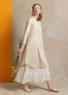 Jerseykleid „Theia“ aus Bio-Baumwolle/Elasthan (natur-gemustert L)