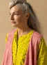 Knit vest in linen/recycled cotton (pink opal L)