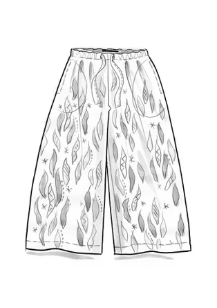 Webhose „Paris“ aus Bio-Baumwolle/Seide - indigofera