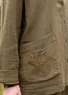 Einfarbige Jacke „Frigg“ aus Bio-Baumwolle (fichte L)