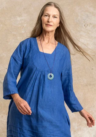 
Collier « Gujarat » en bois recyclé - vert lagon