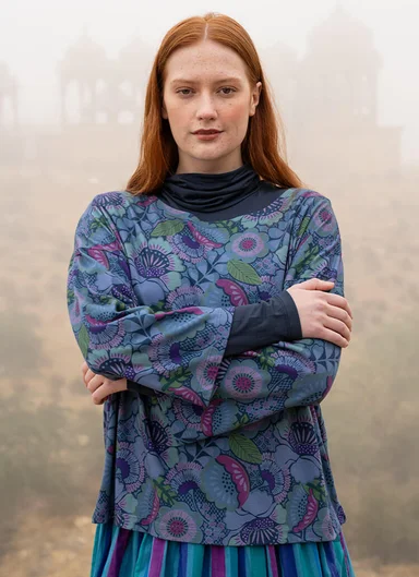 “Hana” top in organic cotton/modal