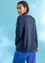“Stella” jersey top in organic cotton/spandex (dark indigo S)