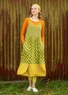 Robe en jersey « Singö » en coton biologique/modal (asperge S)