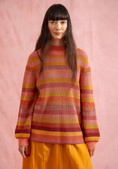 Pull "Nebula" en coton biologique/recyclé - nymphéa clair