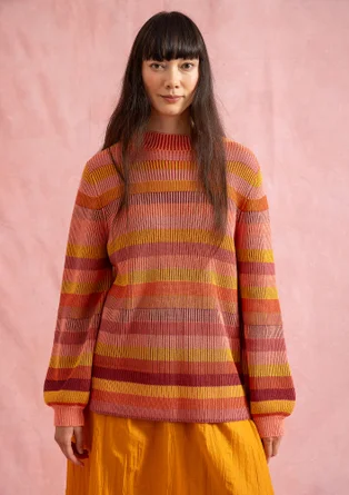 Pull "Nebula" en coton biologique/recyclé - nymphéa clair