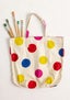 “Palette” bag in organic cotton multi-color thumbnail