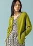 Vest van biologisch/gerecycled katoen (asperge M)