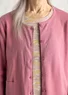 Strickjacke aus Bio-/Recycling-Baumwolle (mineralrosa M)