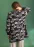 Langstrickjacke „Adele“ aus Bio-Baumwolle (schwarz M)